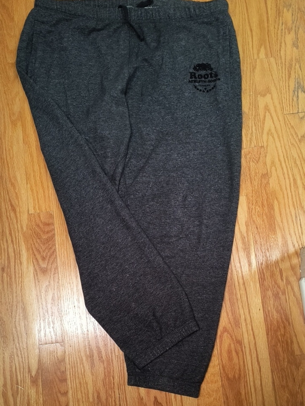 Roots Men's Dark Charcoal Sweatpants, XL